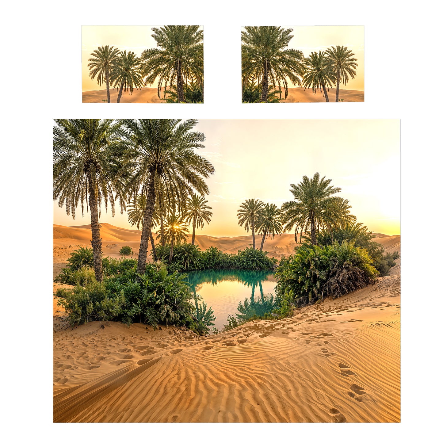 Desert Oasis Duvet Cover Set