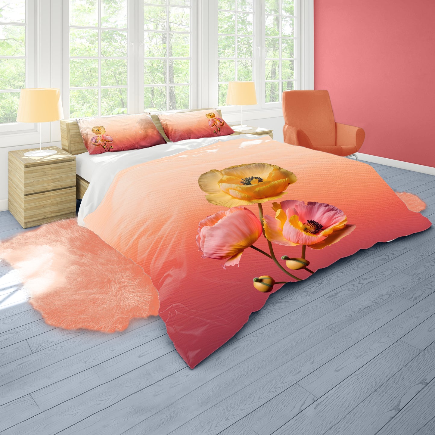 Desert Sunrise Duvet Cover Set