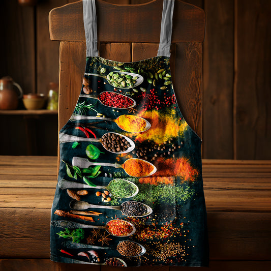 Different Spices Medium Length Apron