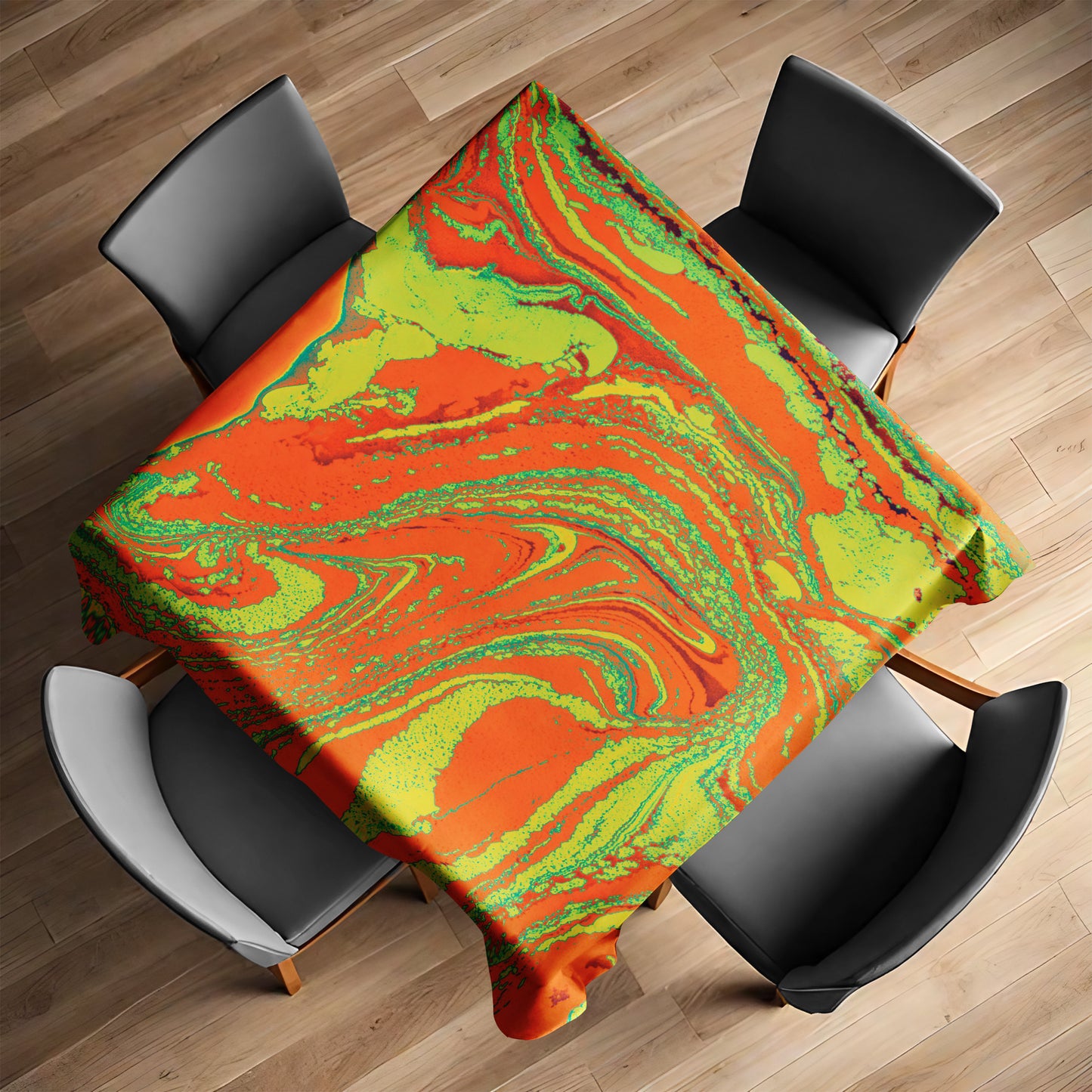 Dissolving Reality Square Tablecloth