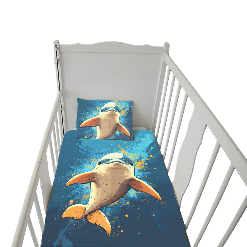 Dolphin Cot Set by Wikus Schalkwyk