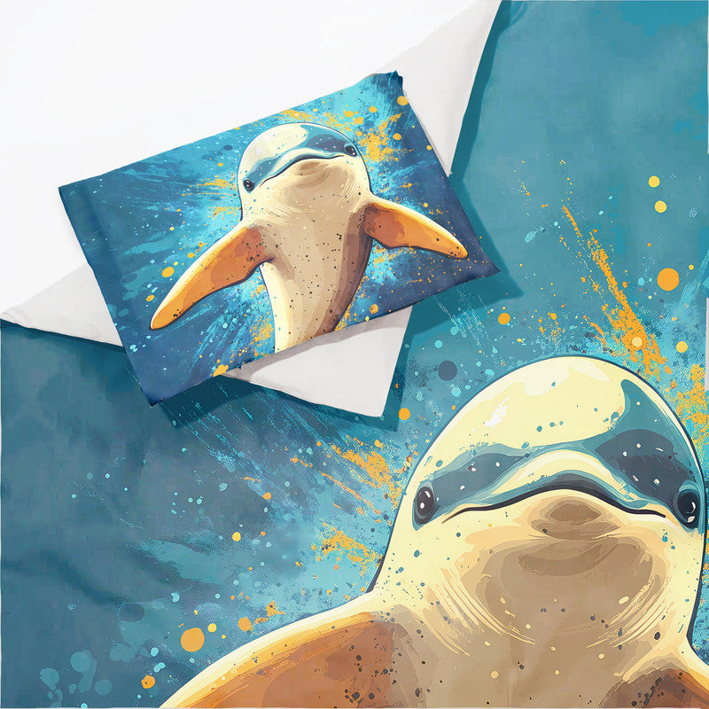 Dolphin Cot Set by Wikus Schalkwyk