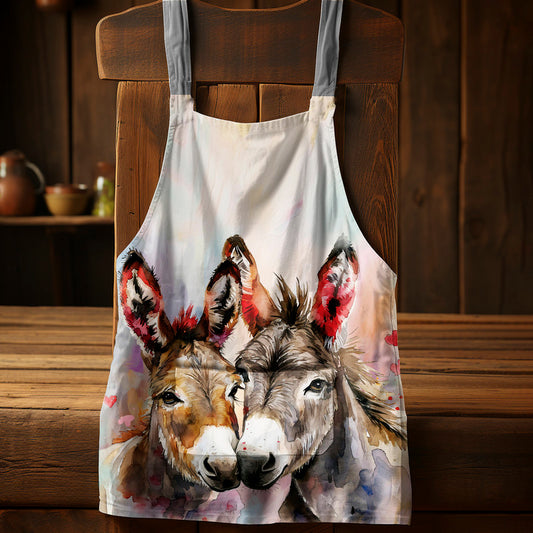 Donkey Love Medium Length Apron