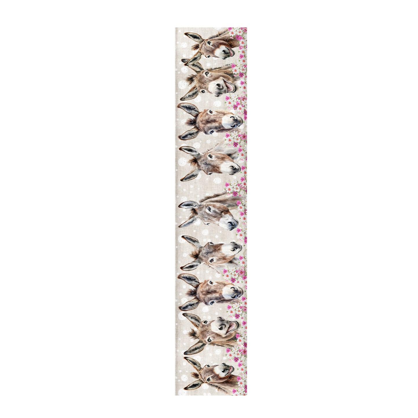 Donkey & Cosmos Table Runner by Mark van Vuuren