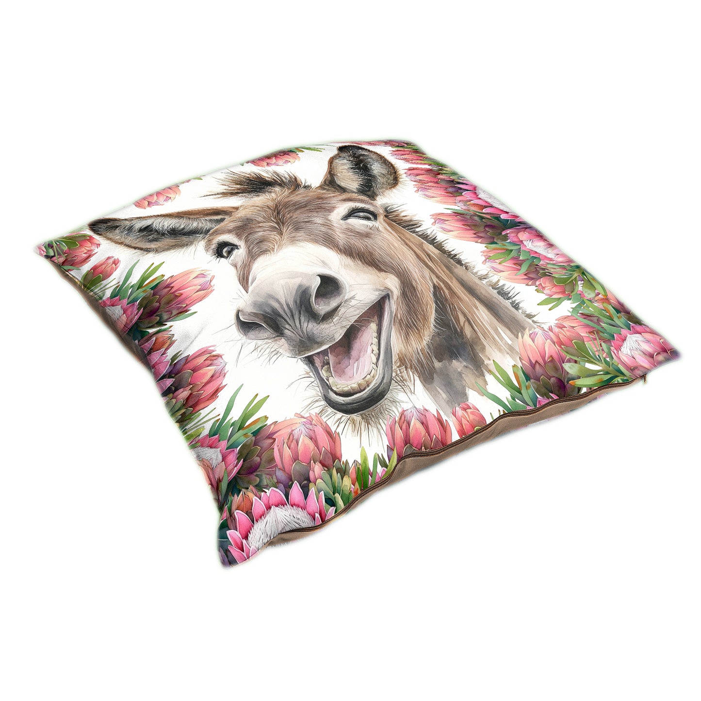 Donkey & Pink Proteas Luxury Scatter by Mark van Vuuren