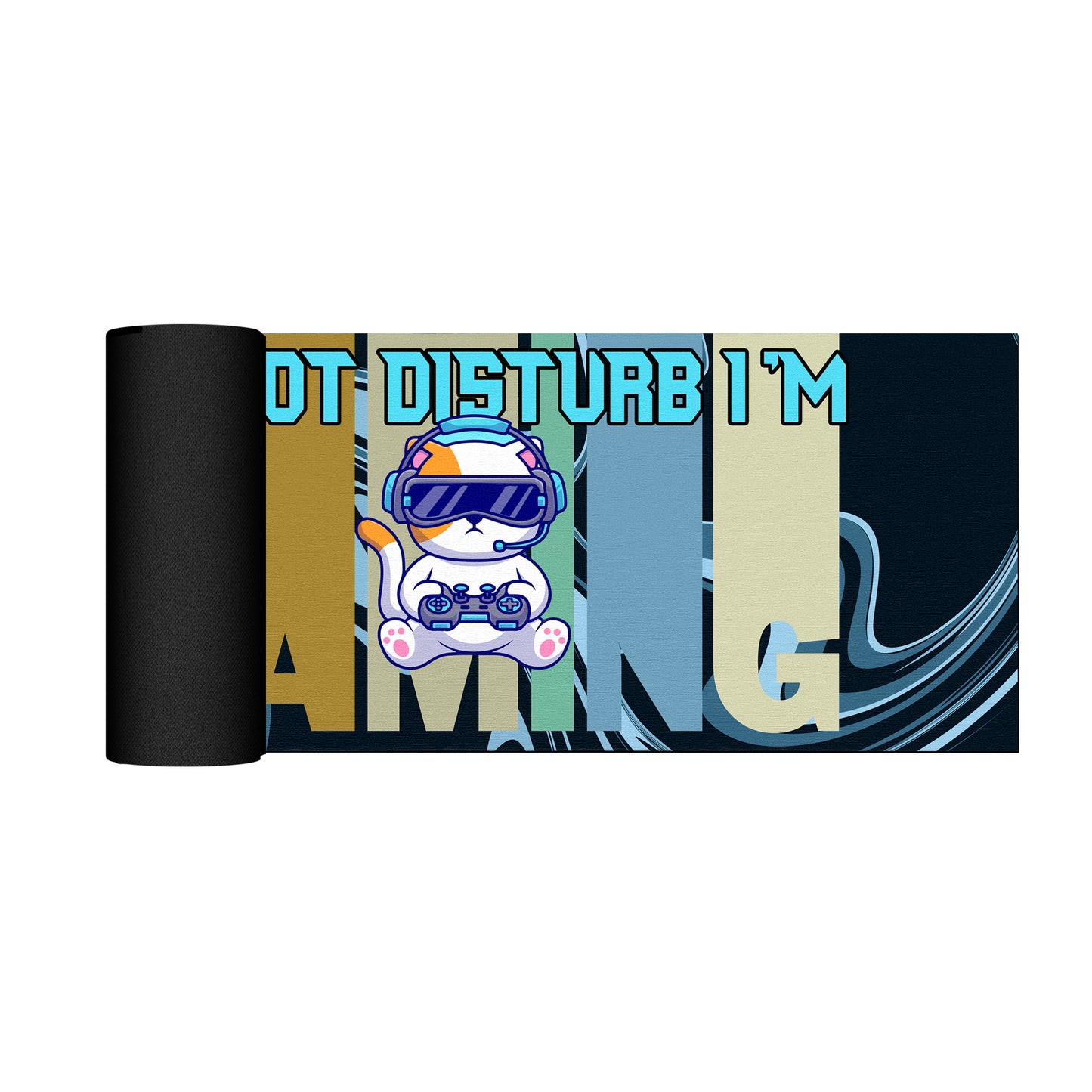 Do not disturb a gamer Desk Pad