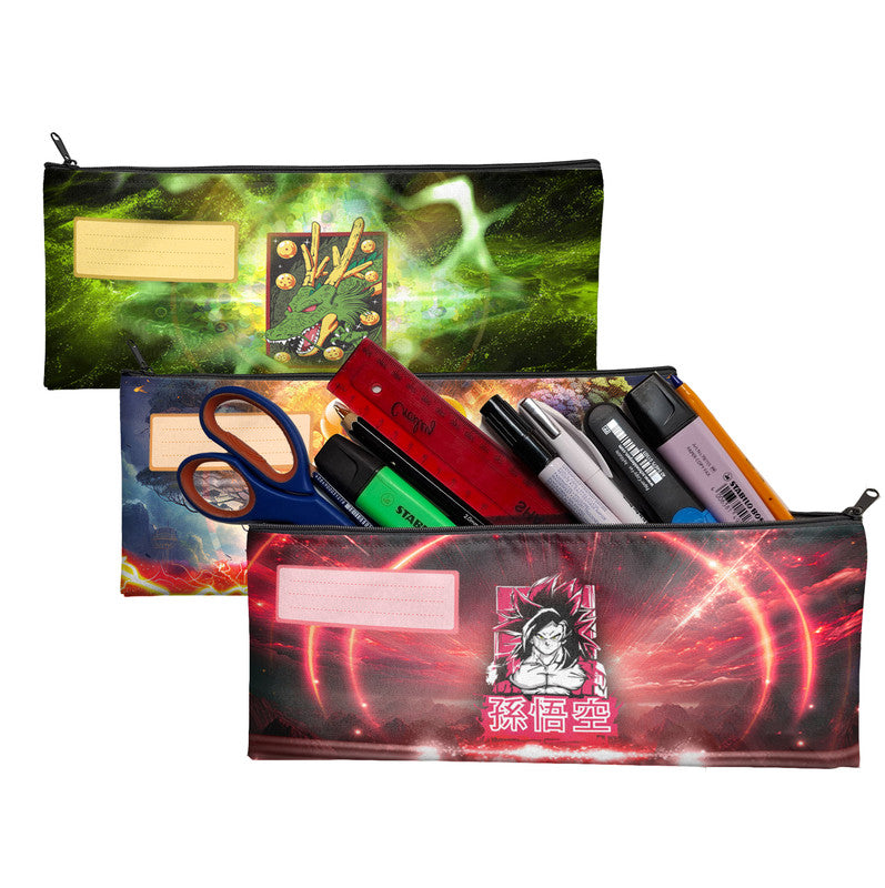 Zip & Go Dragon Ball Evolution Pencil Bags Set of 3