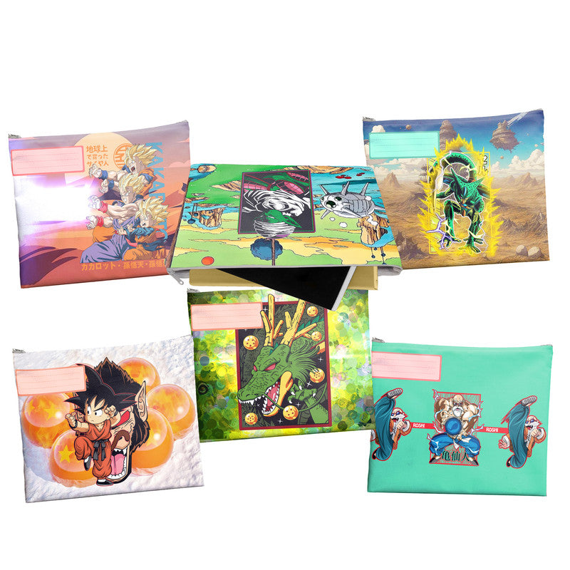 Dragon Ball Revelation Subject Savvy Book Bags Set Of 6