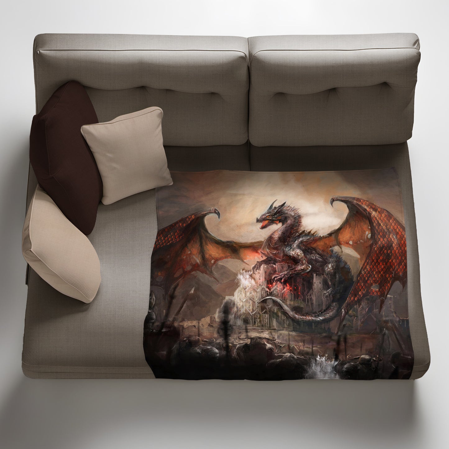 Dragon Brawl Fleece