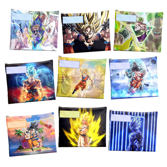 Dragonball Saiyan Subject Savvy Book Bags Set of 9