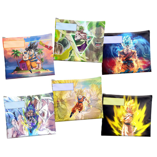 Dragonball Saiyan Subject Savvy Book Bags Set of 6
