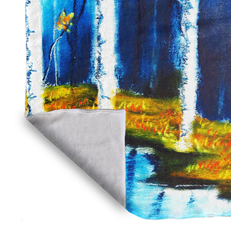 Dream Forest Light Weigt Fleece Blanket By Wikus Hattingh