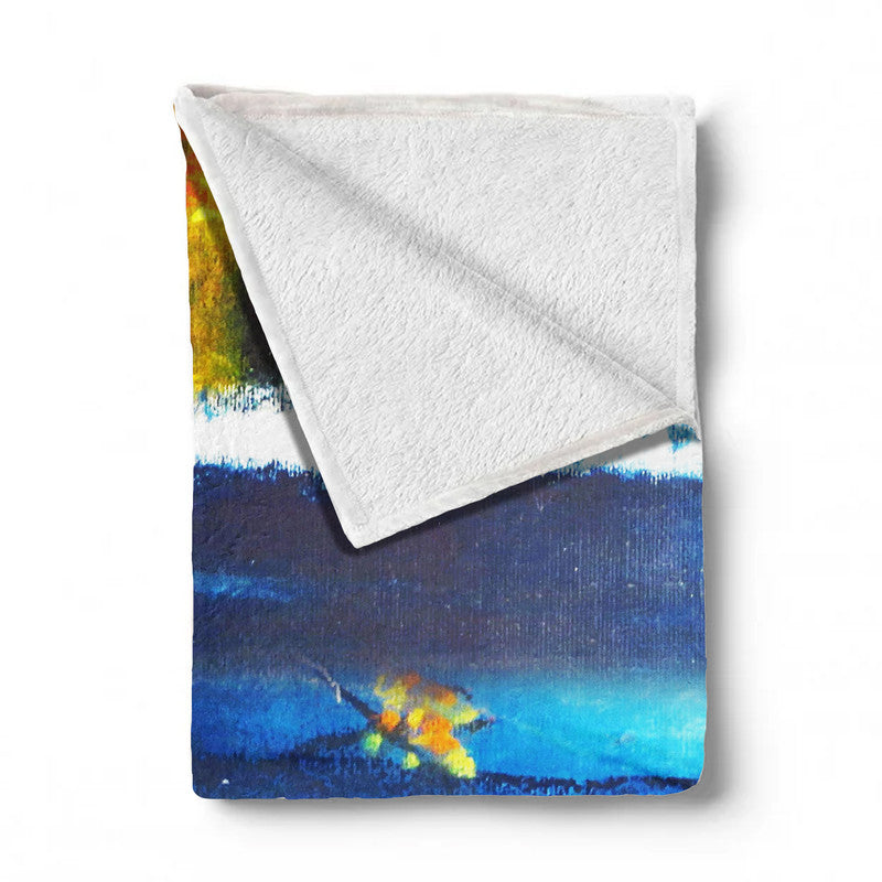 Dream Forest Light Weigt Fleece Blanket By Wikus Hattingh