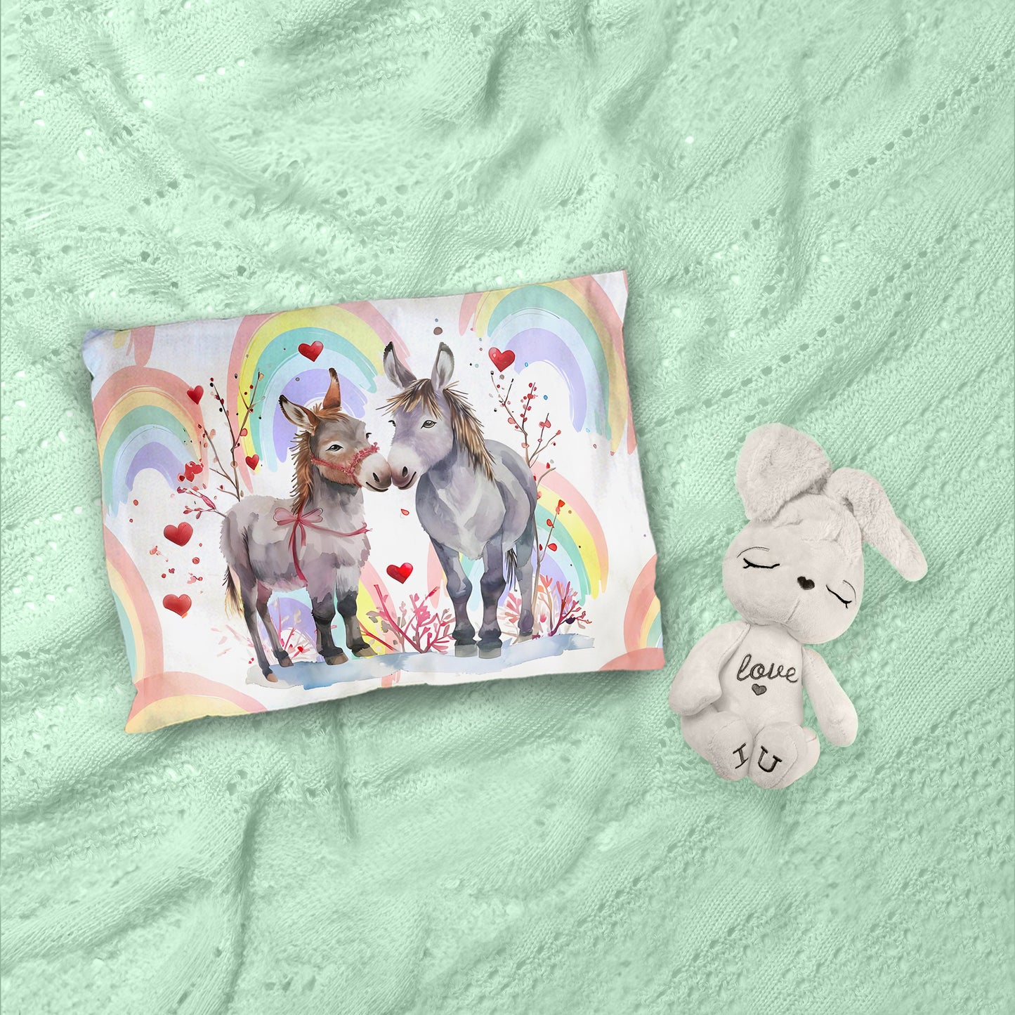 Dream Donkey Cot Duvet Set