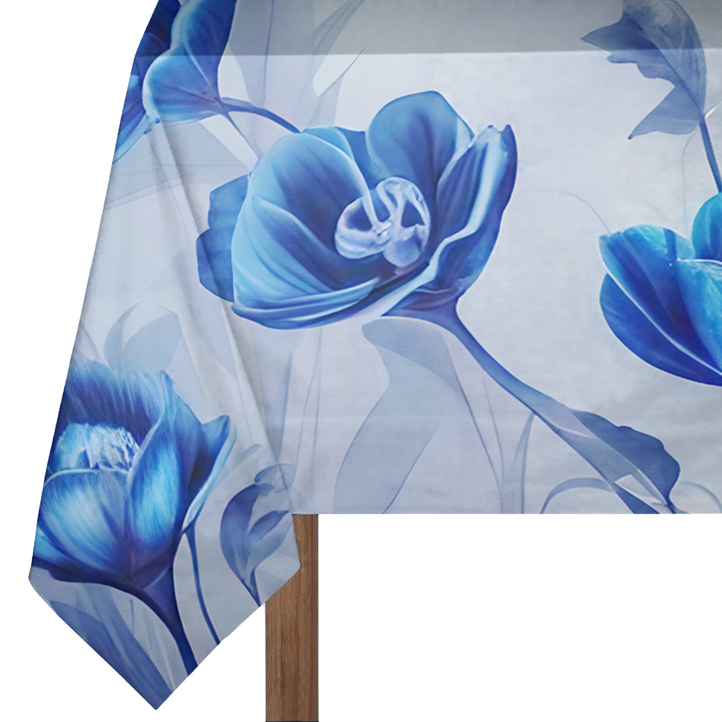 Dream in Indigo Silk Rectangle Tablecloth