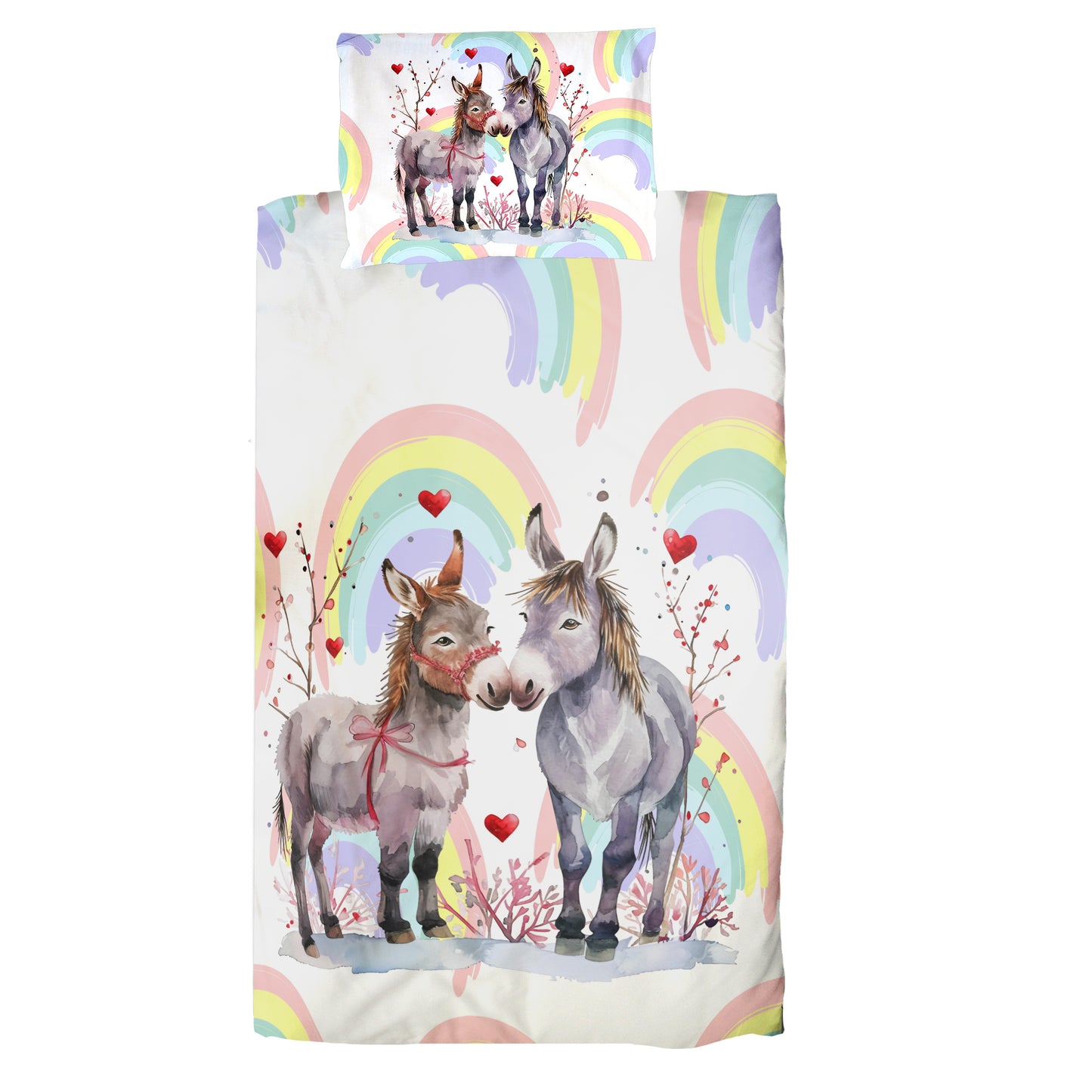 Dream Donkey Cot Duvet Set