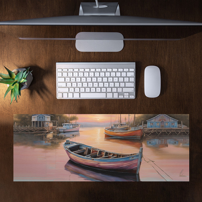 Drifting Into Light Large Desk Pad by Nathan Pieterse