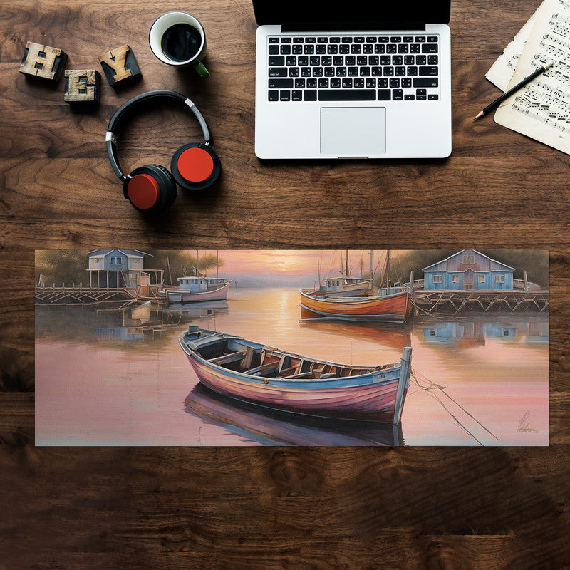 Drifting Into Light Large Desk Pad by Nathan Pieterse