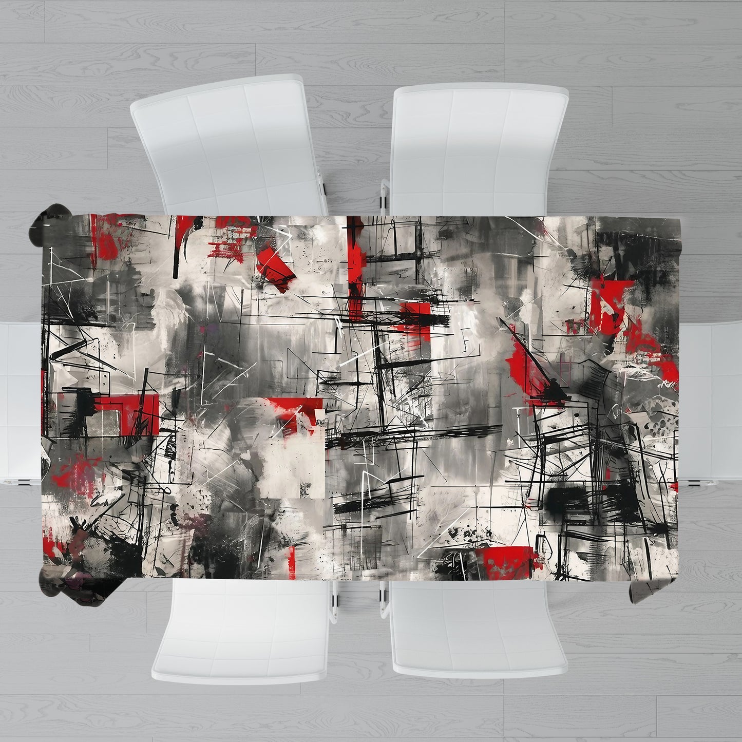 Drift of Embers Rectangle Tablecloth