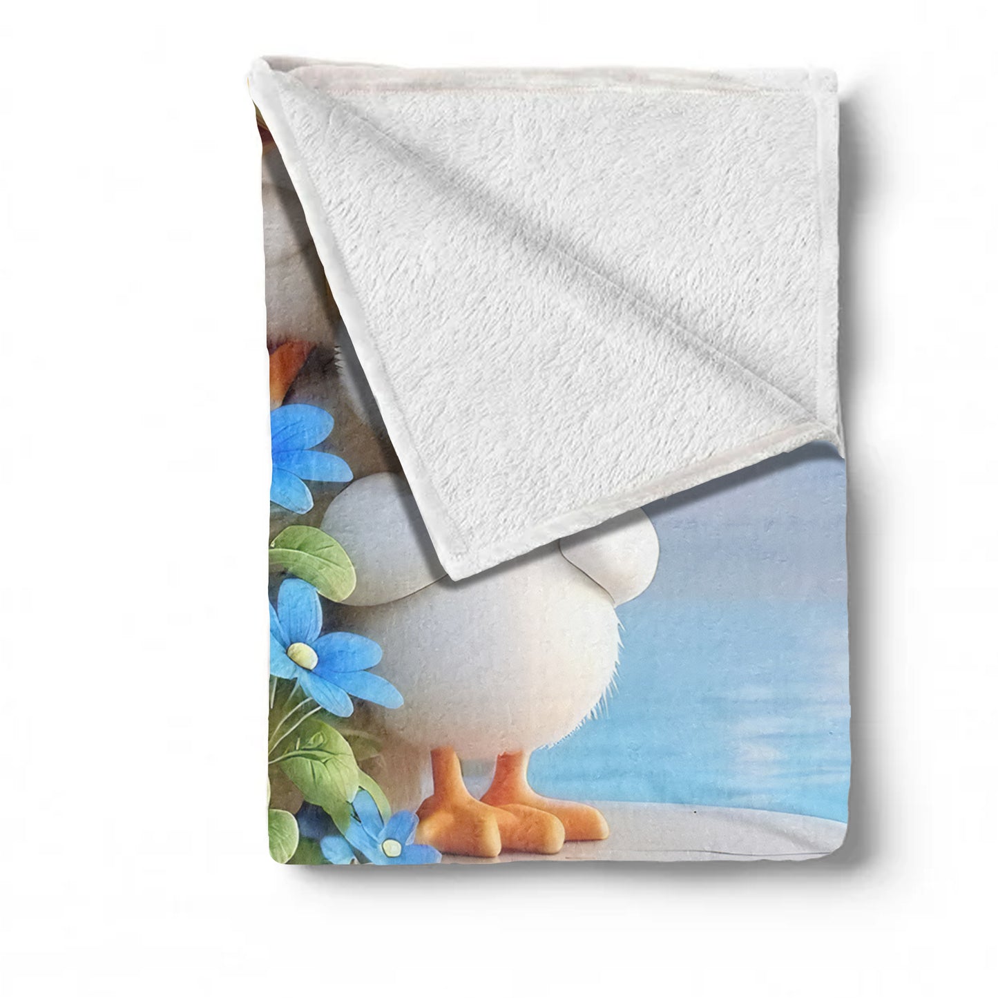 Duckie On The Run Minky Blanket