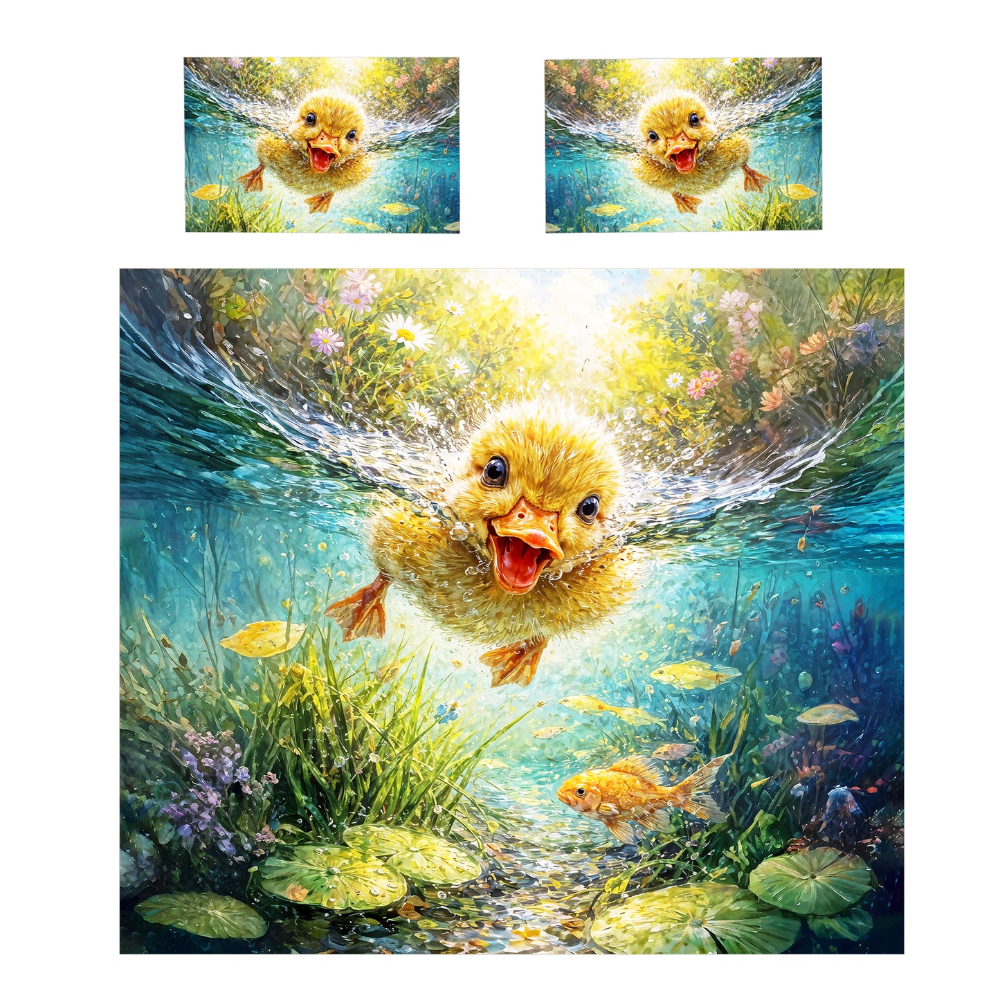 Duckling’s Wonderland Duvet Cover Set