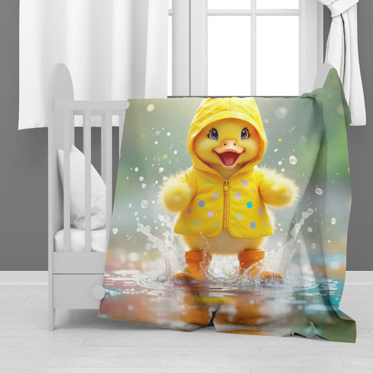 Ducky Splash Minky Blanket