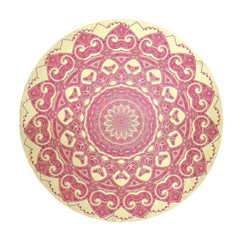 Dusky Rose Round Tablecloth