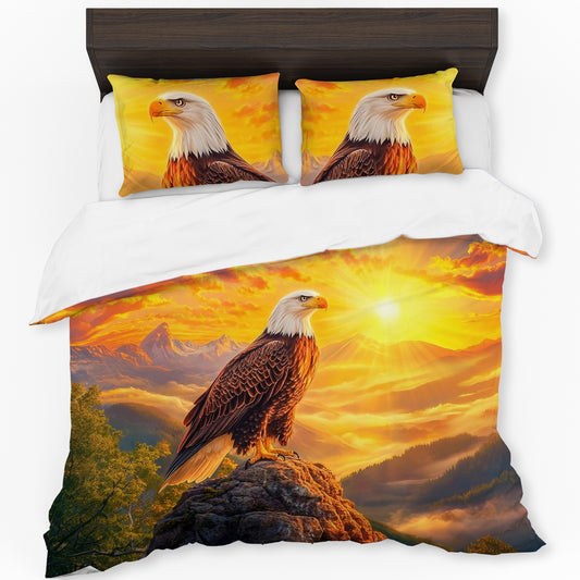 Eagle Wings Of Destiny Duvet Cover Set