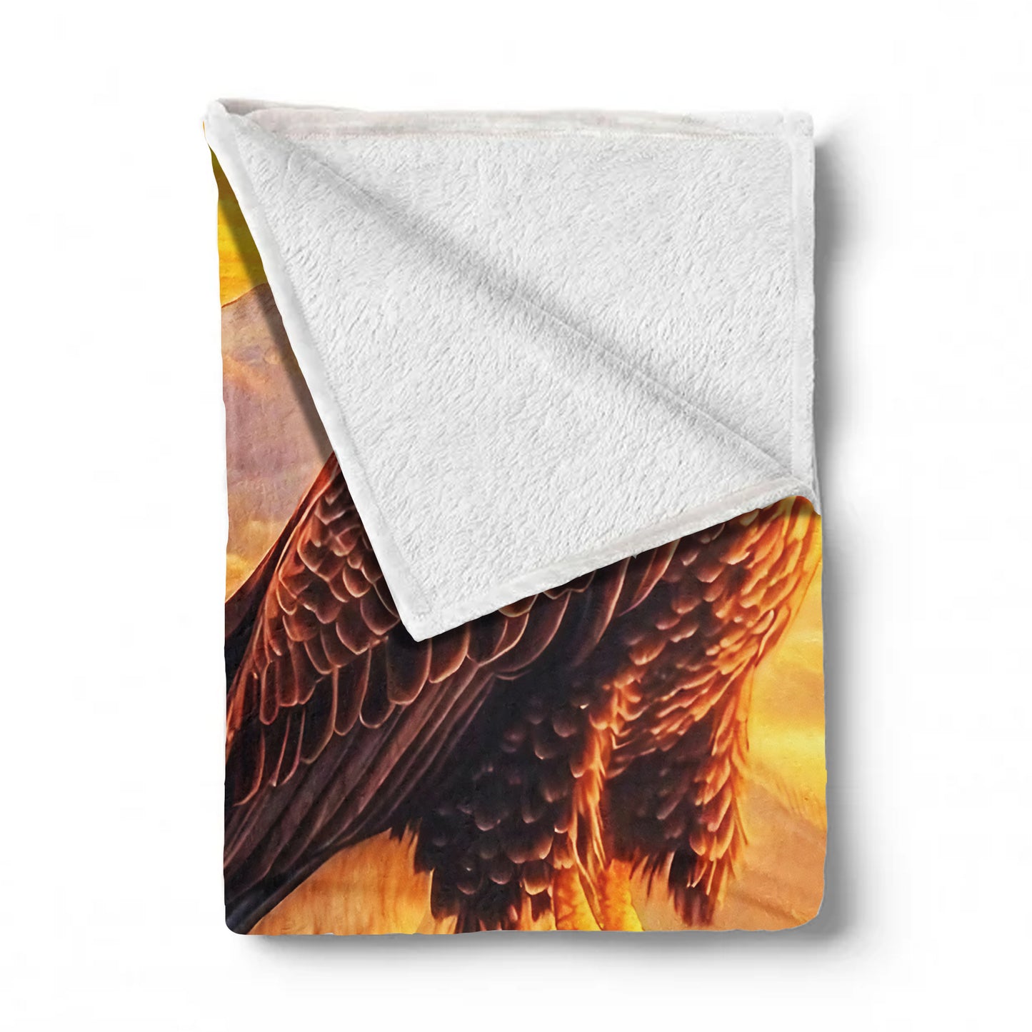 Eagle Wings Of Destiny Light Weight Fleece Blanket