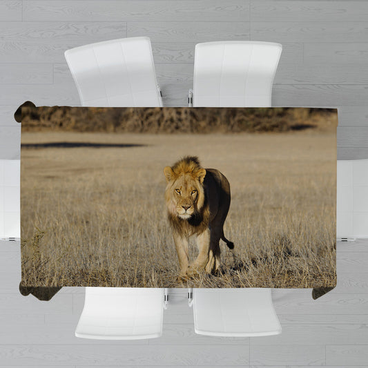 Early morning Stroll By Annette Heymans Rectangle Tablecloth