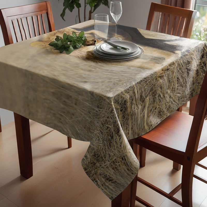 Early morning Stroll Square Tablecloth By Annette Heymans