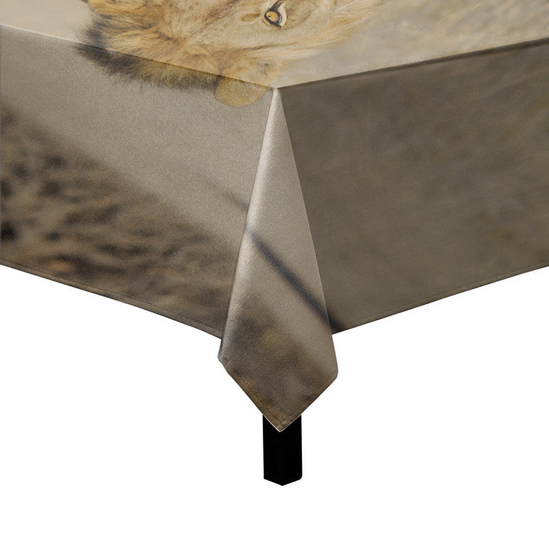 Early morning Stroll Square Tablecloth By Annette Heymans