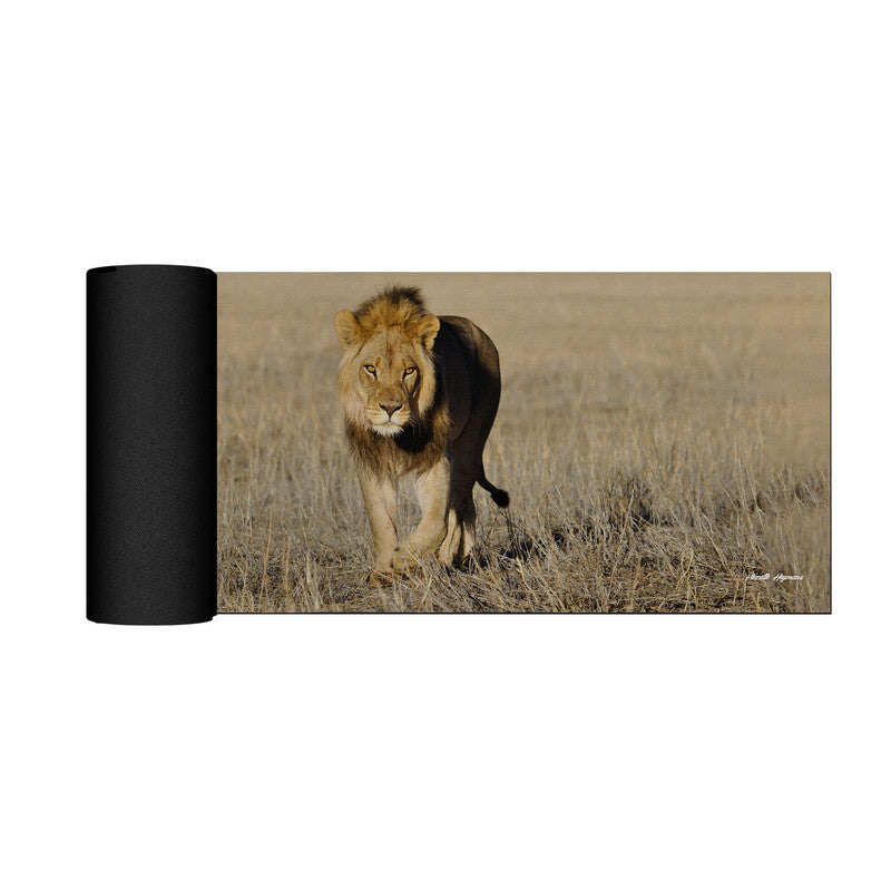 Early morning Stroll Large Desk Pad By Annette Heymans