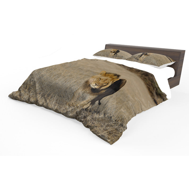 Early Morning Stroll By Annette Heymans Duvet Cover Set