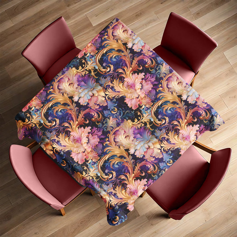 Earthy Colours Square Tablecloth