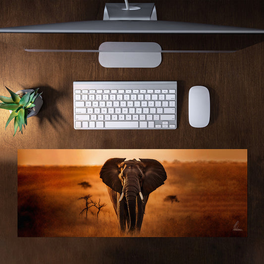 Echoes Of The Savannah Large Desk Pad by Nathan Pieterse