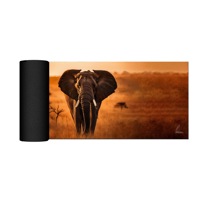 Echoes Of The Savannah Large Desk Pad by Nathan Pieterse