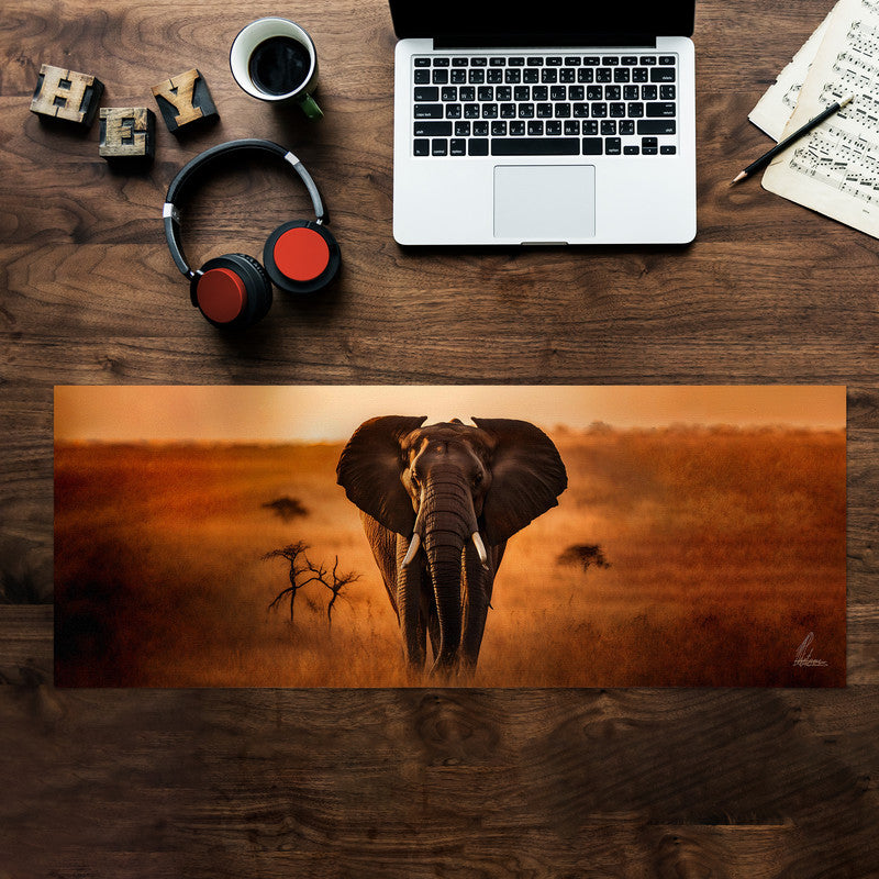 Echoes Of The Savannah Large Desk Pad by Nathan Pieterse