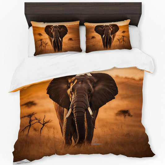 Echoes of the Savannah Duvet Cover Set by Nathan Pieterse