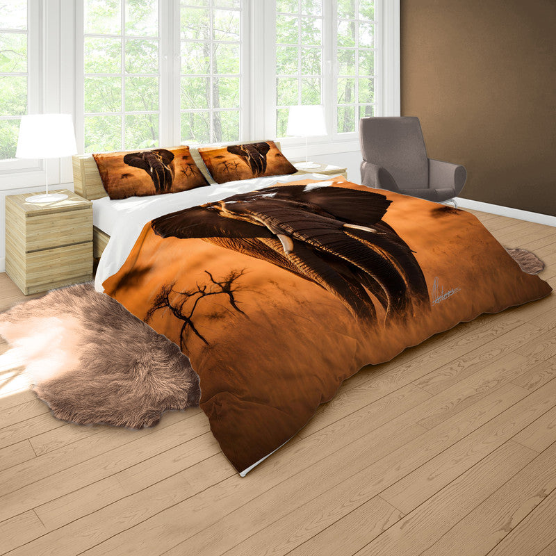 Echoes of the Savannah Duvet Cover Set by Nathan Pieterse