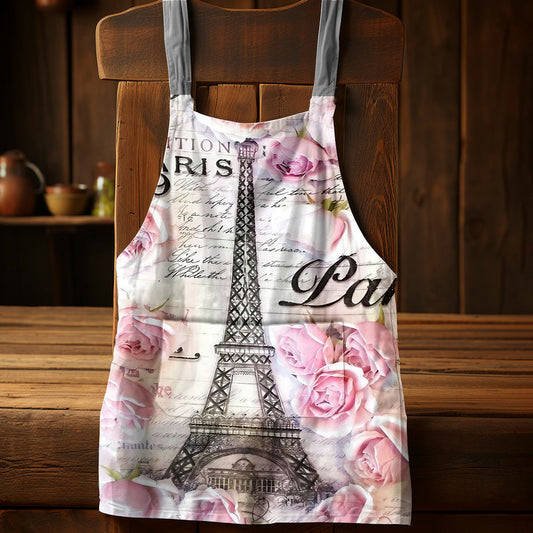 Eiffel Tower Medium Length Apron