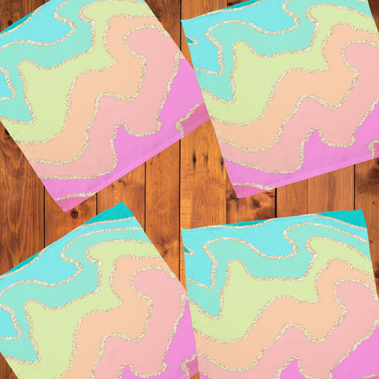 Elegant Flow Napkins