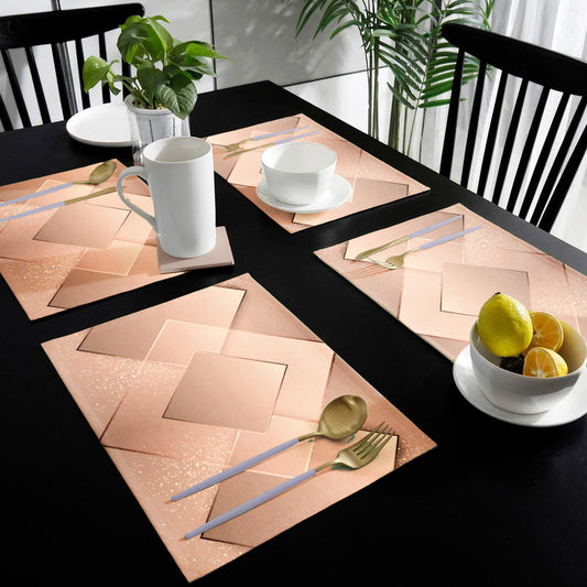 Elegant Squares Placemats