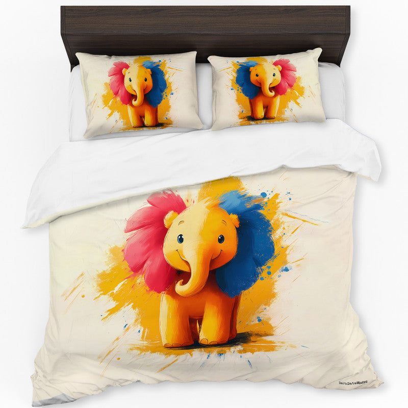 Elephant Duvet Cover Set by Wikus Schalkwyk