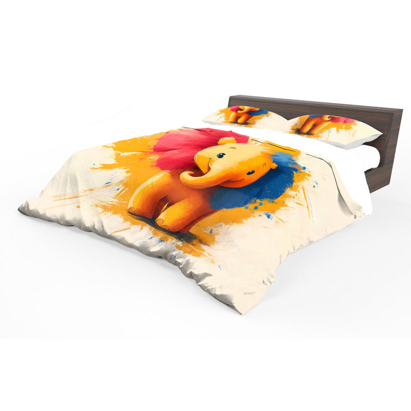 Elephant Duvet Cover Set by Wikus Schalkwyk