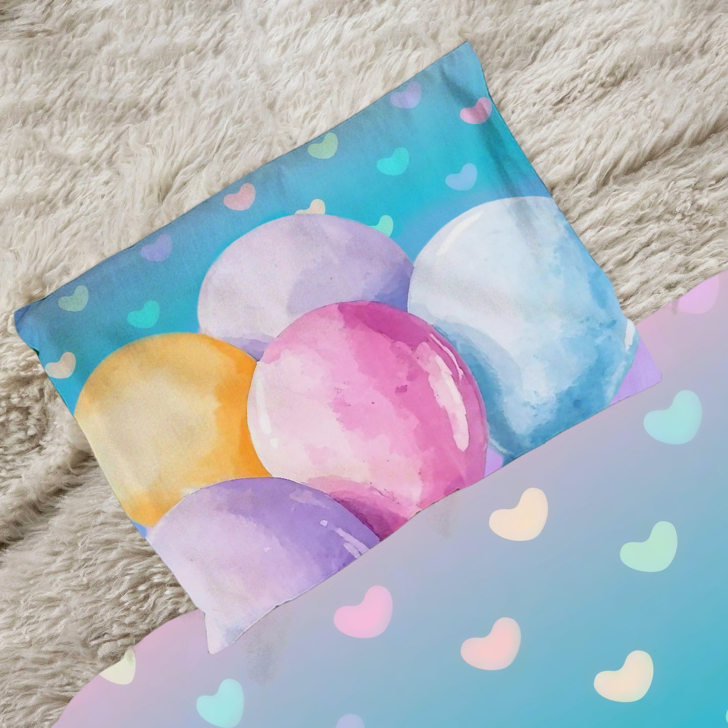 Elly Carrying Balloons Cot Set