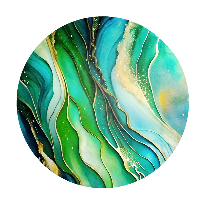 Elven Marble Round Tablecloth