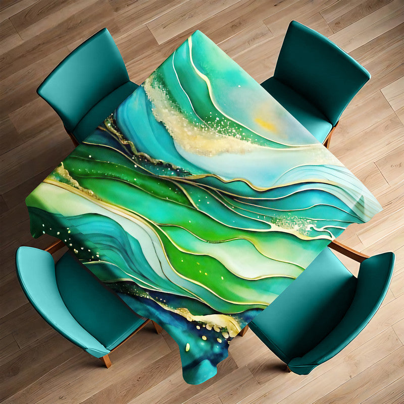 Elven Marble Square Tablecloth