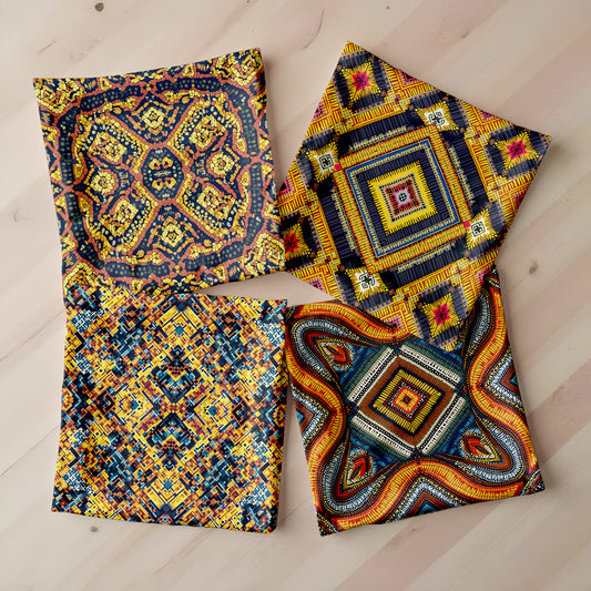 Ember Mosaic Luxury Scatter Covers (Set of 4)