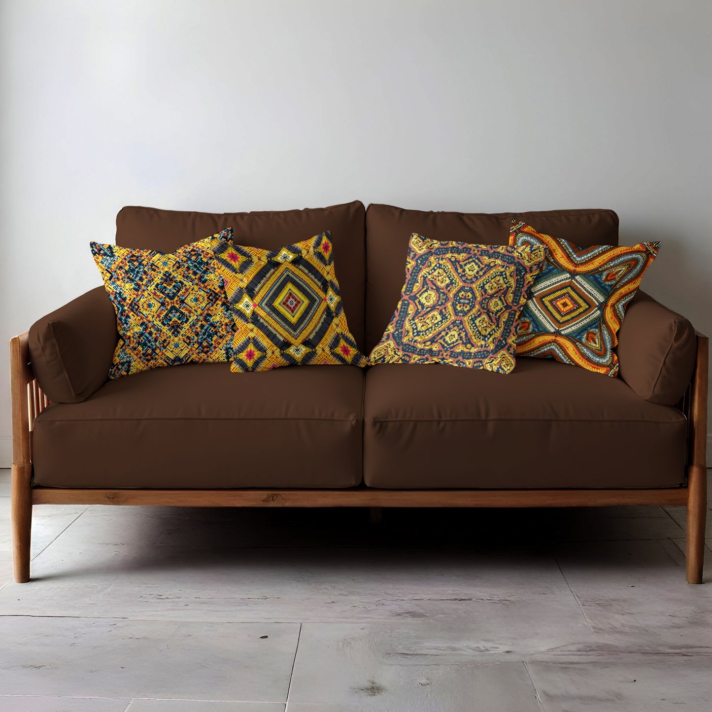 Ember Mosaic Luxury Scatter Covers (Set of 4)